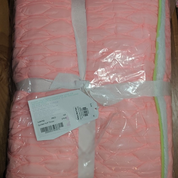 Rare LULULEMON IVIVVA PINK Blanket NEW - Picture 3 of 3
